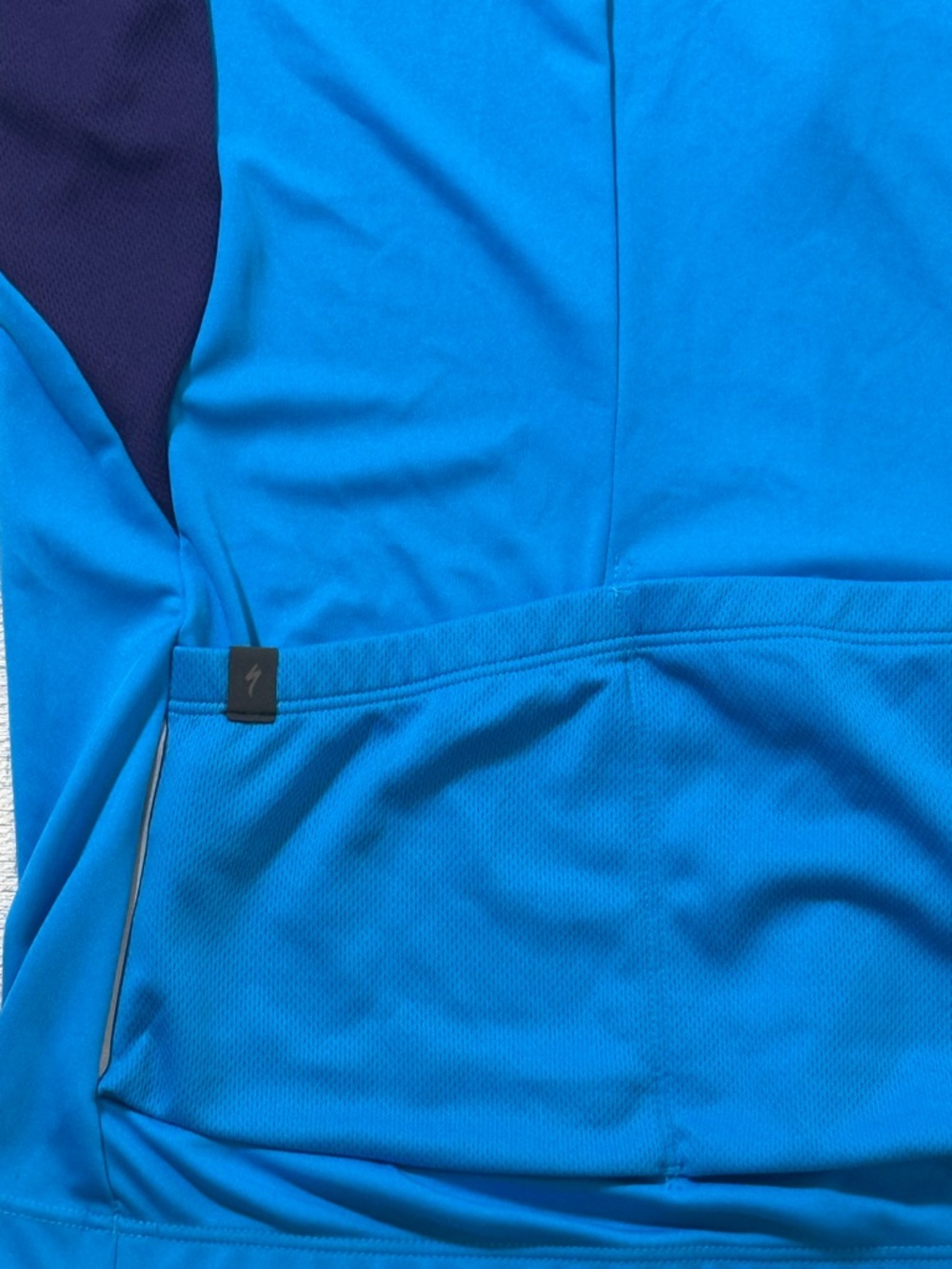 Specialized Blue and Navy Short Sleeve Cycling Jersey - Picture 12 of 12